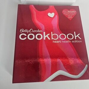Betty Crocker Cookbook Heart Health Edition Ring Bound Binder 1400 Recipes 2007